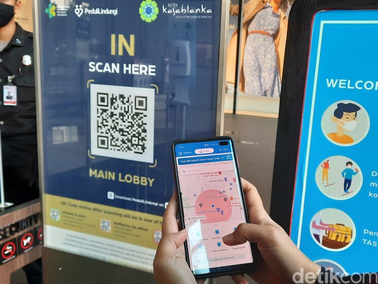 Cara Scan QR Code Mall Tanpa Menggunakan Aplikasi PeduliLindungi