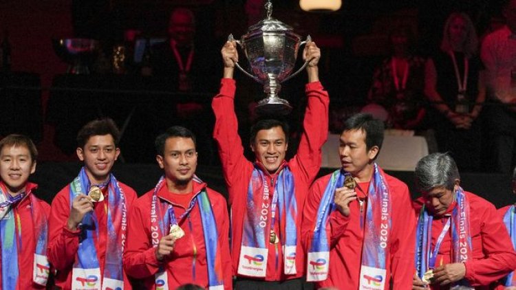 Indonesia Berhasil Menjuarai Thomas Cup 2020