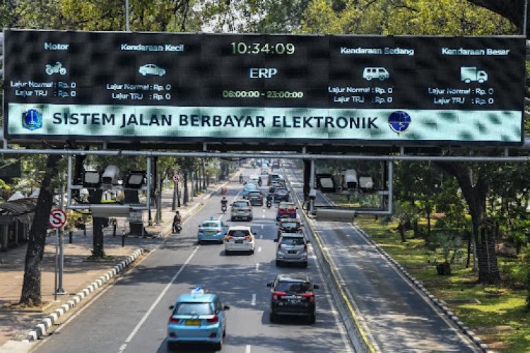 Pemprov DKI Jakarta Akan Terapkan Sistem Jalan Berbayar di 18 Ruas Jalan