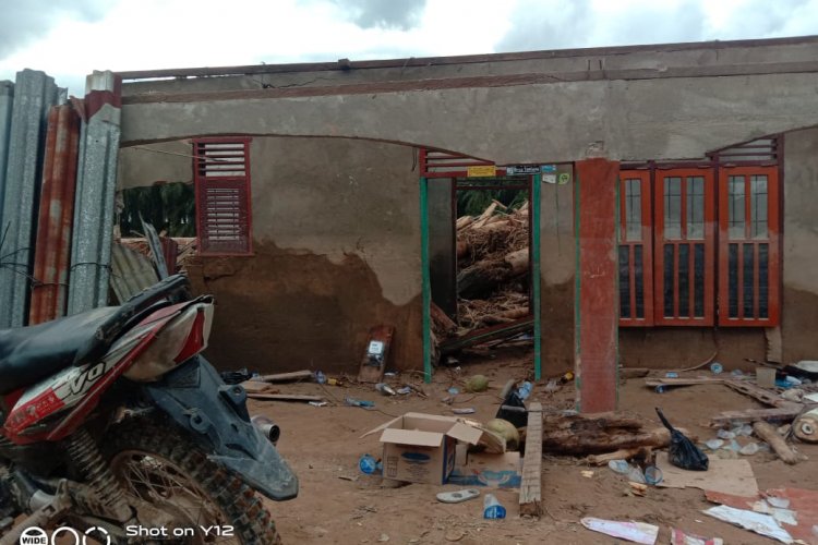 Dampak Kerusakan Yang Ditimbulkan Akibat Banjir Bandang, Rumah Hingga Tempat Ibadah Rata Dengan Tanah