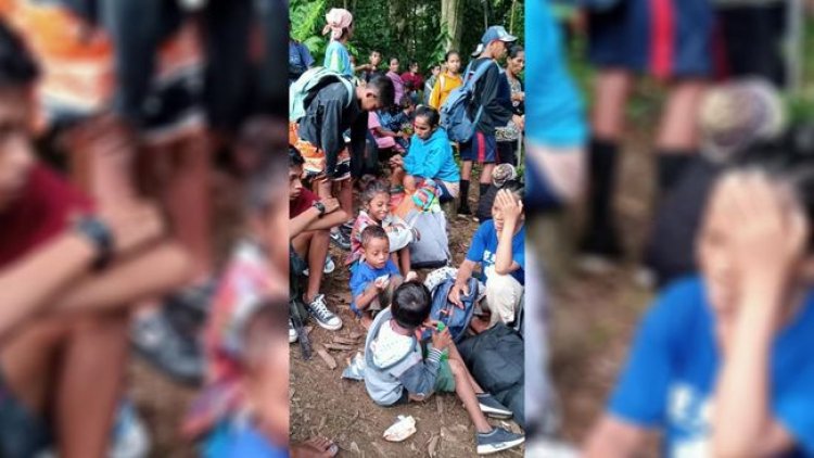 Bentrok Di Maluku, Ratusan Lansia dan Anak Mengungsi ke Hutan