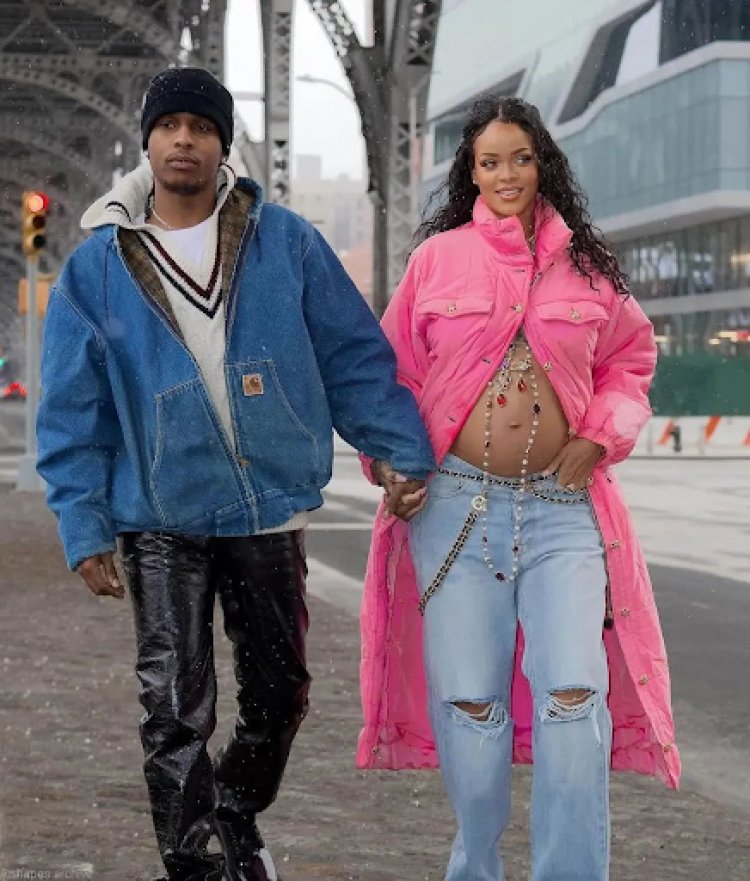Kabar Bahagia! Rihanna Hamil Anak Pertama Dengan A$AP Rocky