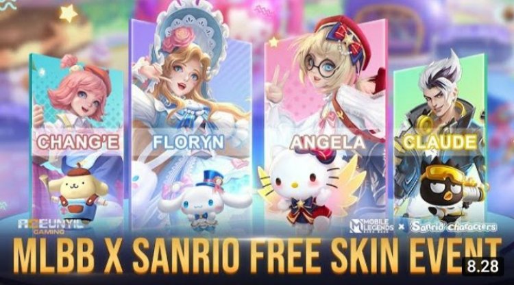 Bocoran Skin Claude dan Chang'e  Kolaborasi Mobile Legends x Sanrio!