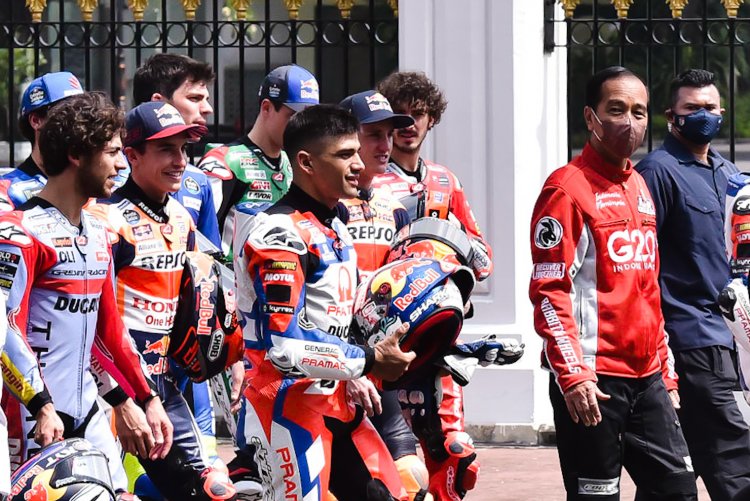 Usai Parade MotoGP Di Jakarta, Marc Marquez Dkk Tiba Di Lombok