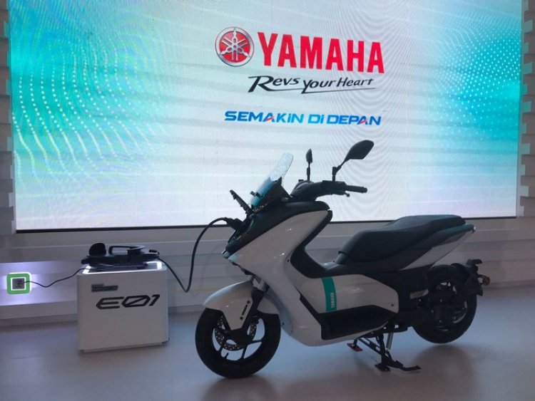 Pamerkan Model Andalan dan Teknologi Terkini, Semangat Yamaha Berkobar di IIMS 2022