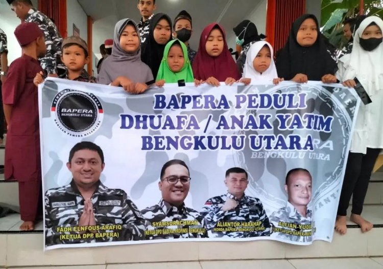 DPD BAPERA Bengkulu Utara Beri Santunan Untuk 500 Anak Yatim Dan Dhuafa