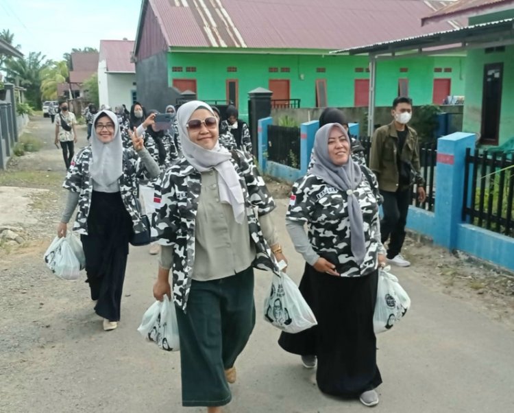 Pertiwi Bapera Bengkulu Berbagi di Bulan Ramadhan, Salurkan 250 Paket Sembako
