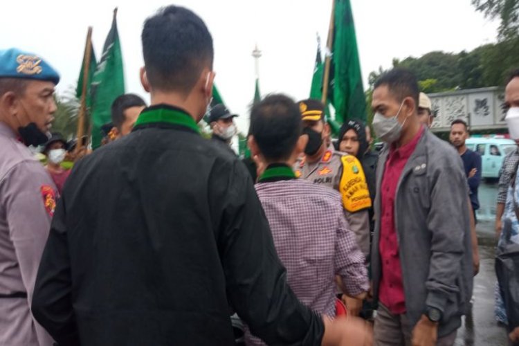 Kronologi Kader HMI Ditangkap Saat Demo Bela Guru Ngaji Bekasi