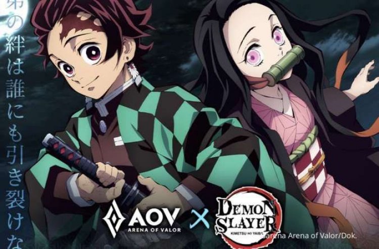 Mengejutkan! Arena of Valor Umumkan Kolaborasi Dengan Anime Demon Slayer: Kimetsu No Yaiba