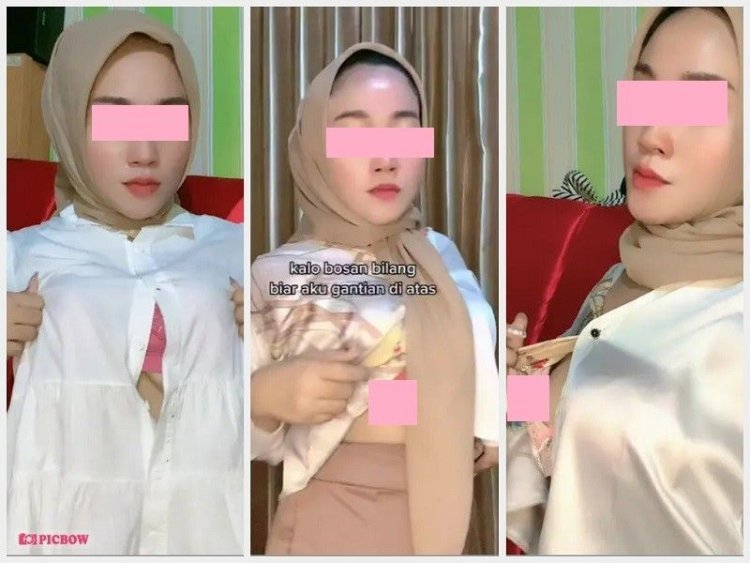 Pamer Payudara Di Video Tiktok,  Wanita Berhijab Di Kecam Netizen