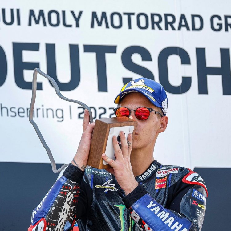 Hasil MotoGP Jerman 2022, Fabio Quartararo Jadi Juara