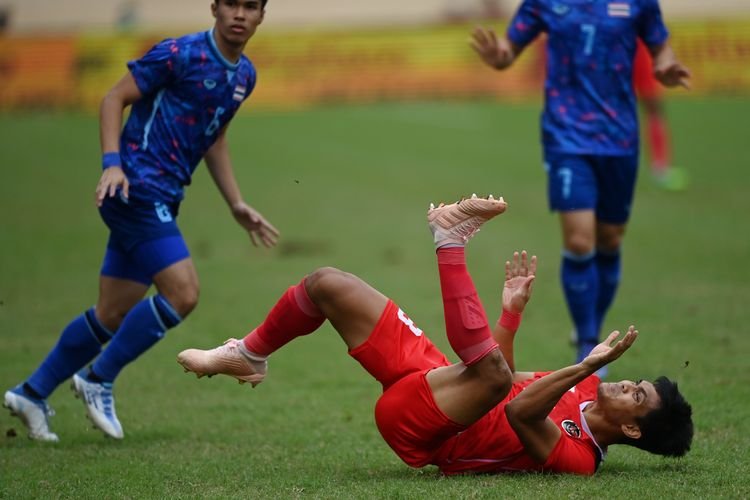 Hasil Pertandingan Timnas Indonesia Vs Thailand Di Piala AFF U-19 , Imbang 0-0