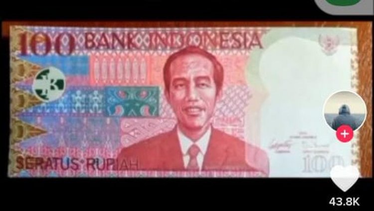 Heboh! Foto Presiden Jokowi Di Uang Rp 100 Baru, Ungkap Fakta Sebenarnya