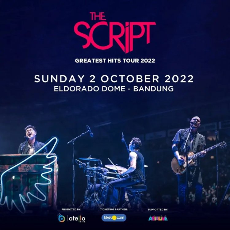 Tiket Konser Pre-Sale The Script Di Bandung Dijual, Simak Harga Dan Cara Belinya!