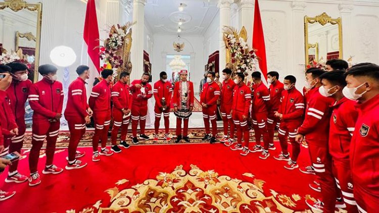 Jokowi Janji Beri Training Camp Untuk Persiapan Kualifikasi Piala Asia U 17