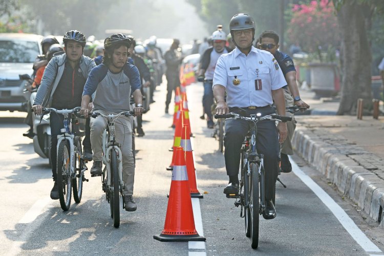 Pegawai Dishub DKI Jakarta Wajib Naik Sepeda dan Kendaraan Umum Tiap Hari Jumat
