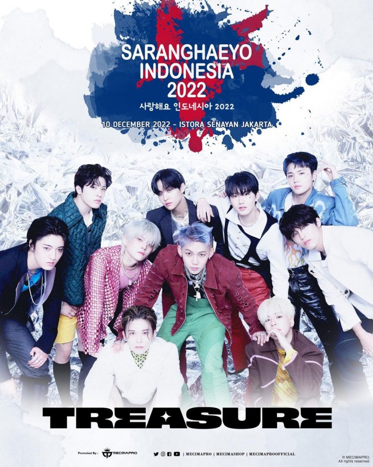 TREASURE Konser Di Indonesia 10 Desember, Simak Harga Tiketnya!