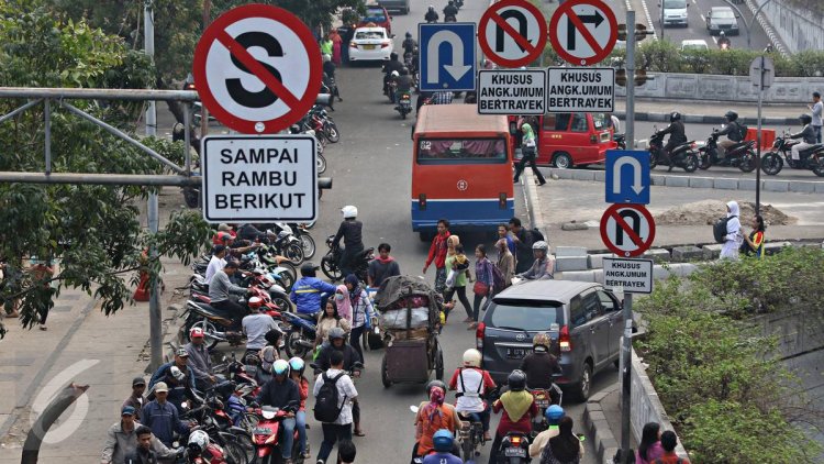 Daftar Titik Putaran Balik yang Ditutup Dishub Jakarta