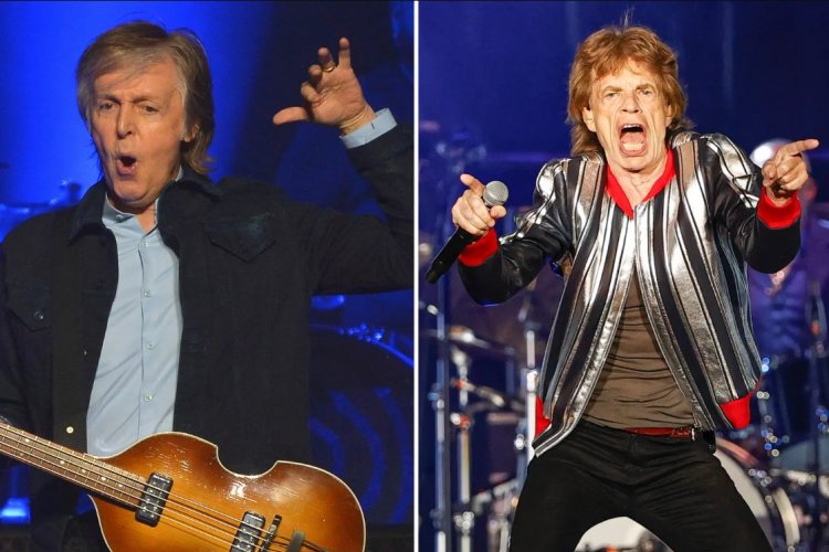 The Rolling Stones Gaet Paul McCartney dan Ringo Starr Untuk Rilis Album Baru