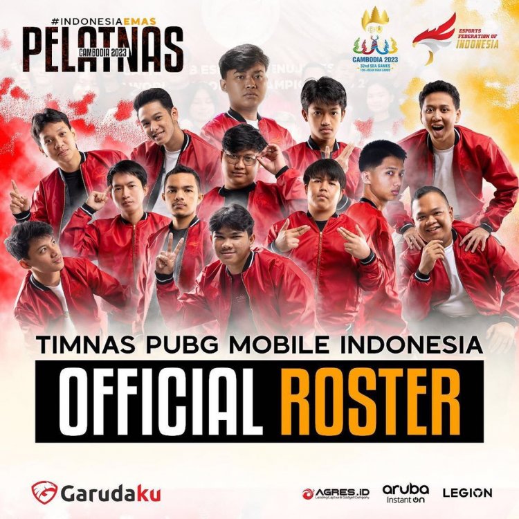 PBESI Rilis Daftar Roster Timnas PUBG Mobile Indonesia SEA Games 2023 Kamboja