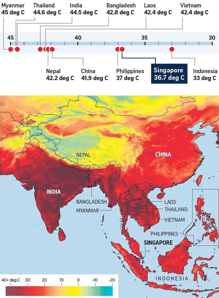 Benua Asia Lagi Dilanda Cuaca Panas Ekstrim, Bangladesh Paling Hot!