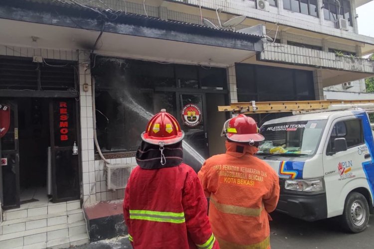 Penyebab Kebakaran di Ruang Humas Mapolsek Bekasi Kota