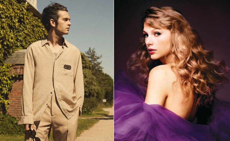 Taylor Swift dan Matty Healy Terciduk Gandengan Tangan