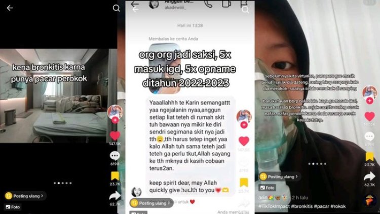 Wanita Idap Bronkitis Gegara Asap Rokok Pacar