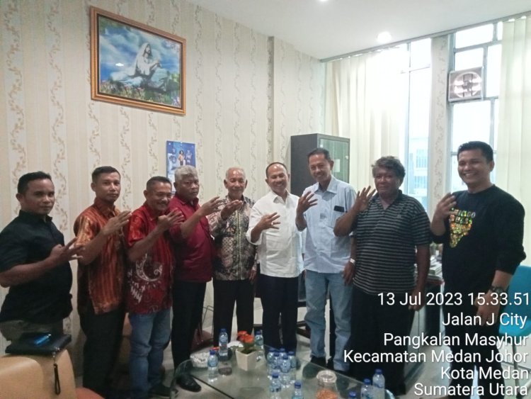 Caleg DPR RI Maruli Siahaan Dukung Perbaikan Sistem Pengairan Sawah di Desa Wonosari