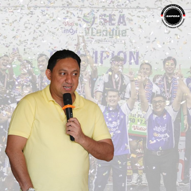 Fahd A Rafiq Apresiasi Timnas Voli Putra Indonesia Juara SEA V League 2023 Seri I