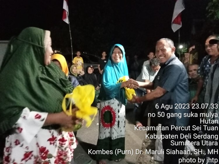 Maruli Siahaan Sosialisasi Visi dan Semangat di Sumatera Utara