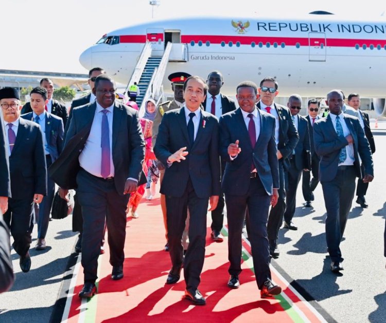 Presiden Jokowi Kunjungi  Afrika untuk KTT BRICS dan Memperkuat Hubungan Global