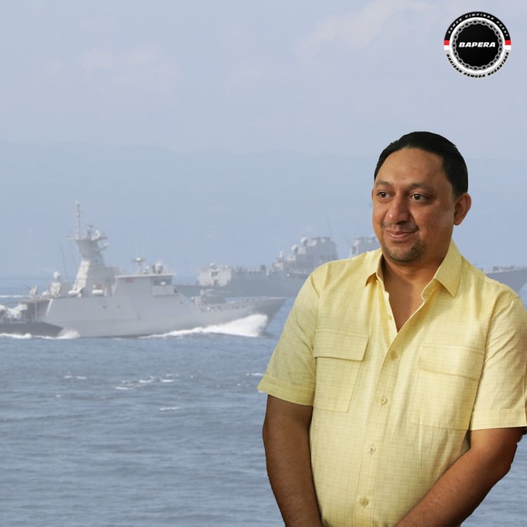 Fahd A Rafiq Bicara KRI SHN-366 Laksanakan Passing Exercise Di Laut Bali