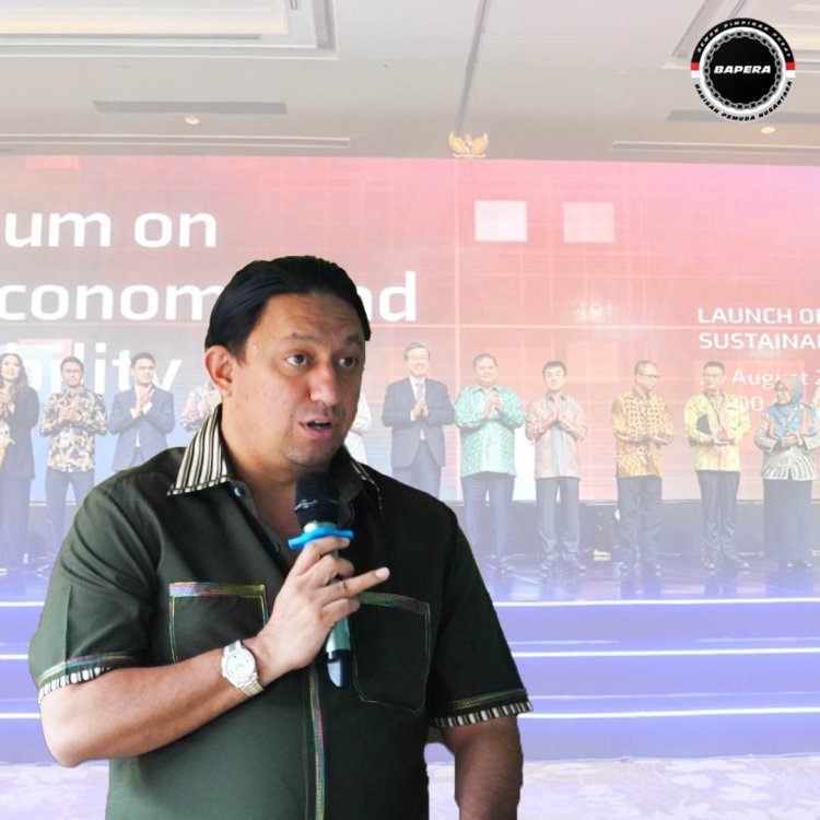 Bicara Ekonomi, Fahd A Rafiq Mendukung Menko Airlangga Wujudkan Pertumbuhan Ekonomi Nasional Ke Depan