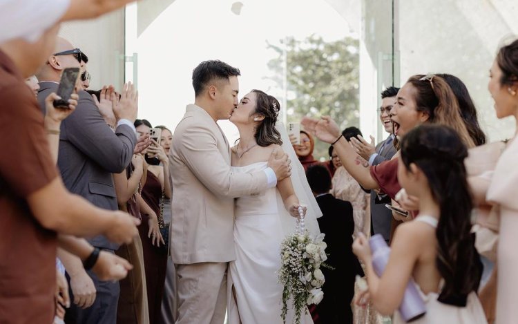 11 Tahun Pacaran, Gritte Agatha dan Arif Hidayat Resmi Menikah