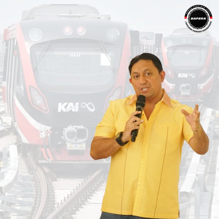 Presiden Jokowi Resmikan LRT Terintegrasi Jabodebek, Fahd A Rafiq: Semoga Masyarakat Dapat Merasakan Agar Terhindar Dari Kemacetan