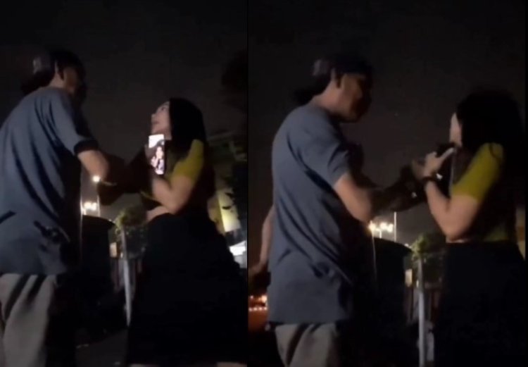 Viral! Video Preman Tendang Perempuan Saat Makan di Dekat PGC Jaktim Berakhir Damai