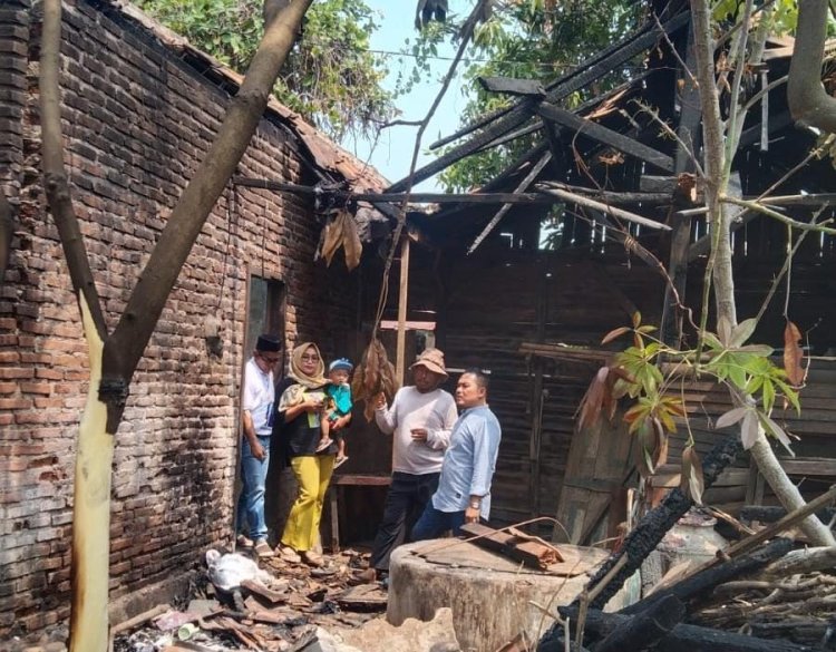 Laporan Dianggap Bercanda, Rumah Warga di Cilegon Ludes Terbakar