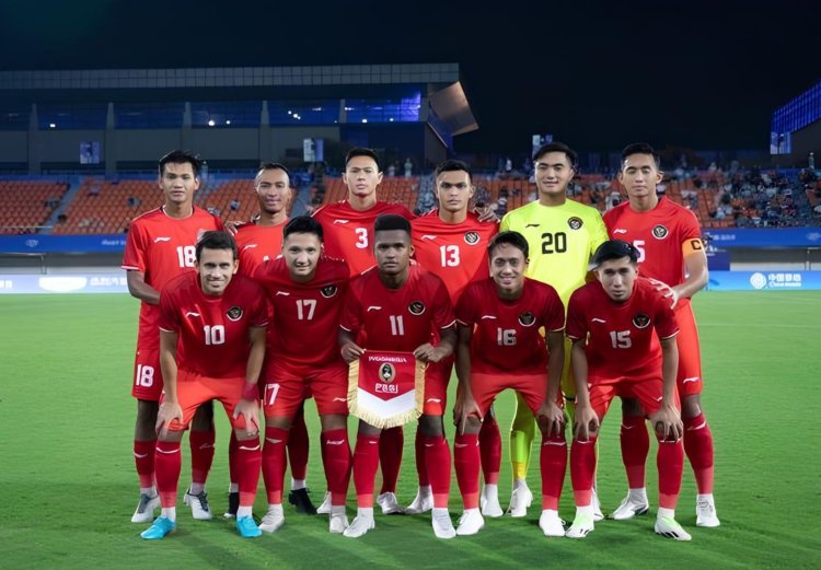 Susunan Pemain Timnas Indonesia U-24 VS Korea Utara Dalam Laga Asian Games 2023