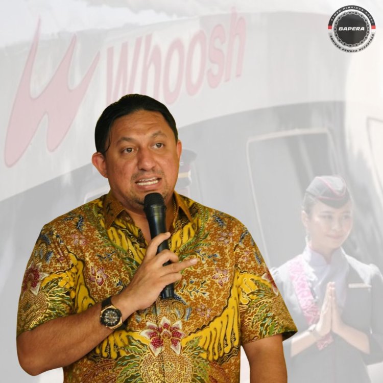 Kereta Cepat Jakarta Bandung Diresmikan, Fahd A Rafiq: Diharapkan Dapat Memperluas Aksesibilitas Serta Perdagangan Domestik Jakarta Bandung