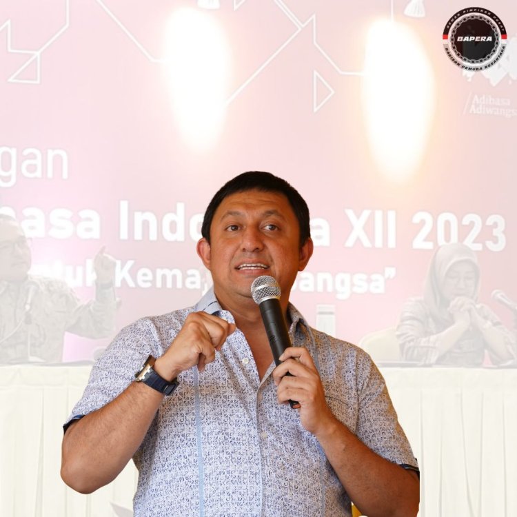 Kongres Bahasa Indonesia (KBI) Diadakan Kembali, Fahd A Rafiq: Kongres Ini Diharapkan Dapat Membuat Kita Berperan Dalam Menjaga Kekayaan Bahasa Bangsa Indonesia