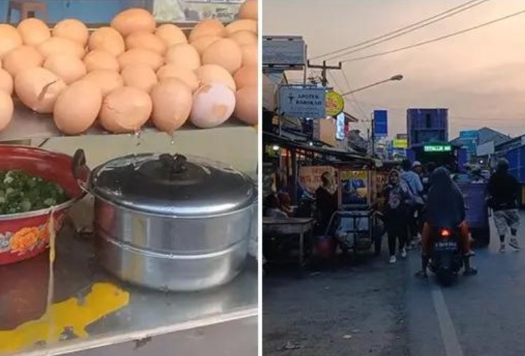 Heboh Telur Penjual Martabak Pecah Gegara Suara Soundsystem