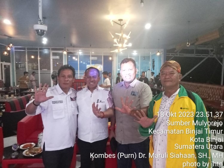Maruli Siahaan, Caleg Golkar DPR RI Dapil Sumut 1, Bersilaturahmi dengan Masyarakat Sunggal dan Srigunting