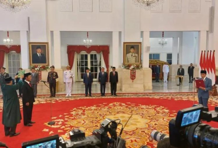 Amran Sulaiman Resmi Dilantik Presiden Jokowi Sebagai Menteri Pertanian