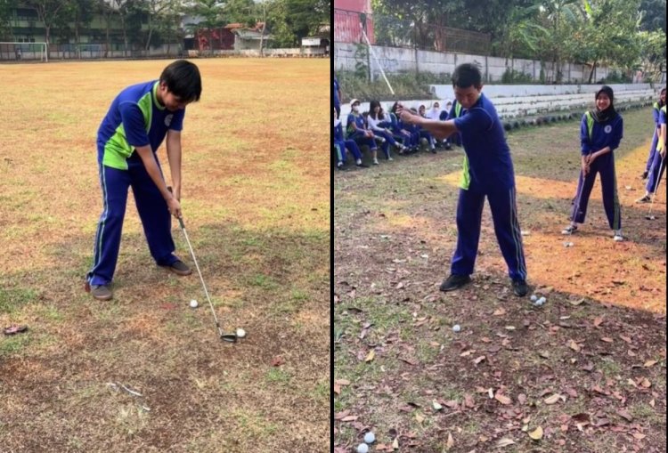 Viral Video Siswa Praktik Olahraga Golf, Gen 90an Minder!