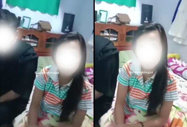 Viral! Suami Grebek Istri Selingkuh Saat Pulang Kerja