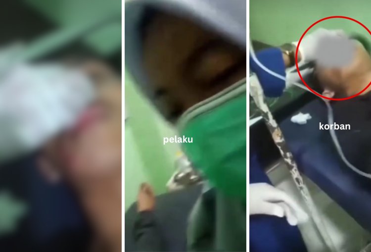 Viral Video Perawat di Gowa Tertawa Layani Pasien Sekarat, Netizen Geram