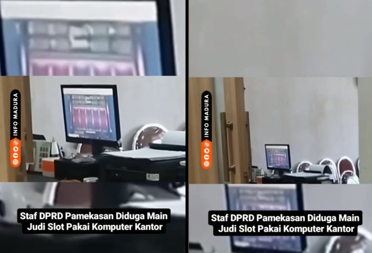 Viral Video Staf DPRD Pamekasan Diduga Main Judi Online