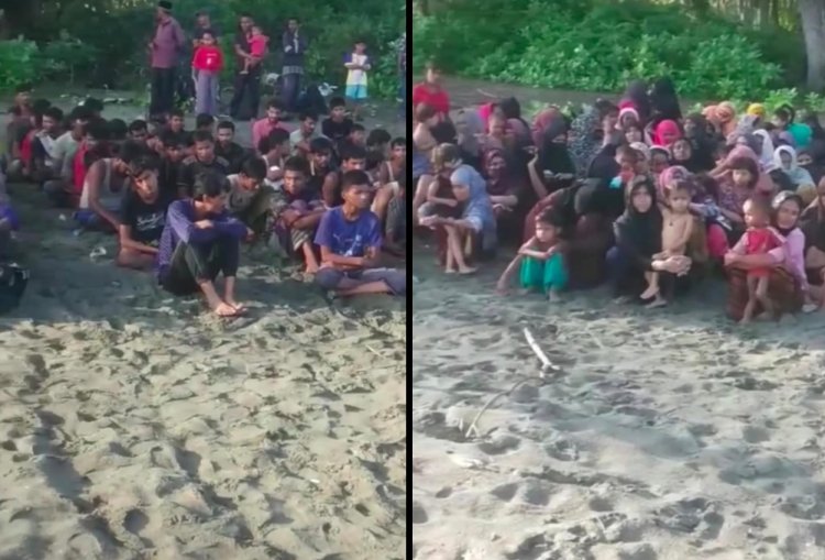 2 Kapal Berisi 200 Pengungsi Rohingya Hadir di Pidie Aceh