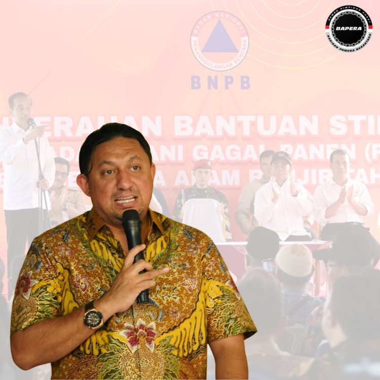Jokowi Salurkan BLT Puso Untuk Petani Terdampak Banjir, Fahd A Rafiq : Semoga Dapat Dorong Produksi Padi Nasional